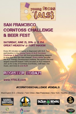 2016 YFALS Corntoss Challenge & BeerFest Poster
